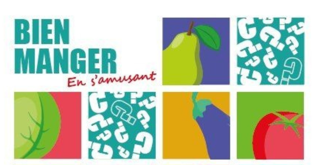 Une série d'illustrations sur le thème d'une alimentation saine et amusante.