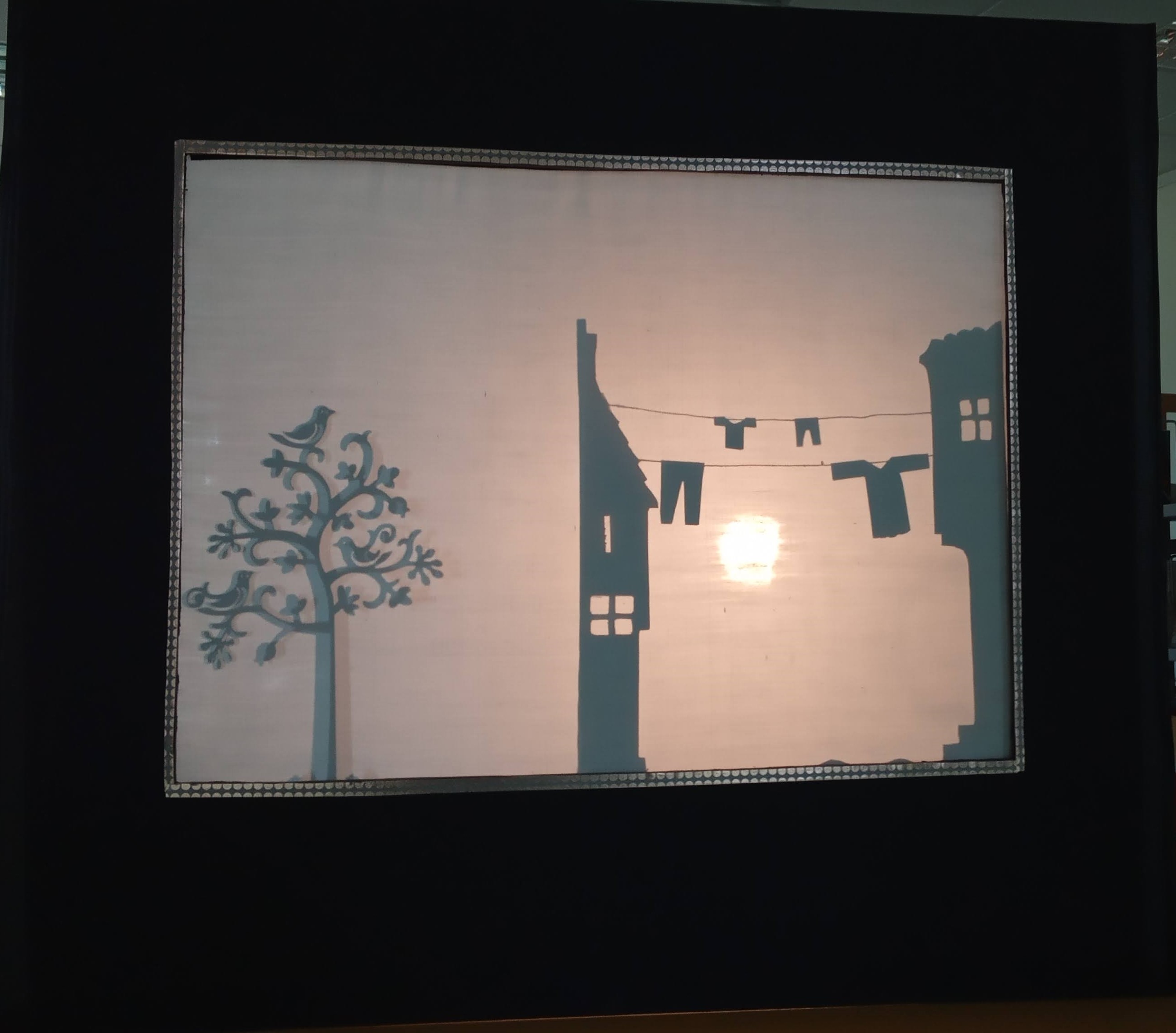 Affiche animation Théâtre d'ombres